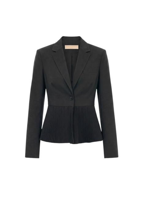ULLA JOHNSON Greta Pleated Blazer
