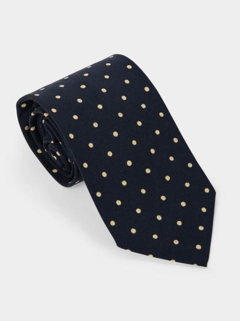 TODD SNYDER Italian Silk Big Dot Tie