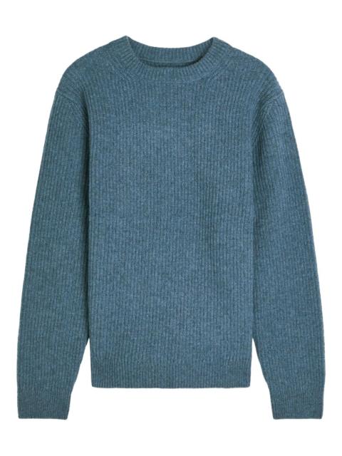 Nudie Jeans August  ribbed crew-neck sweater