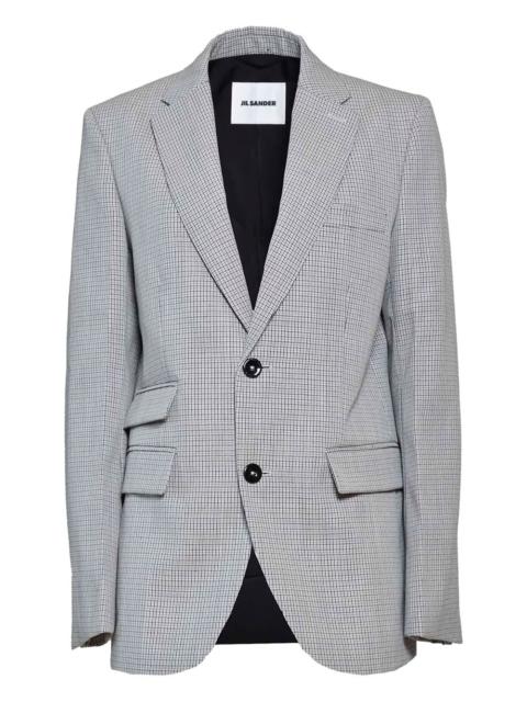 Jil Sander checked blazer