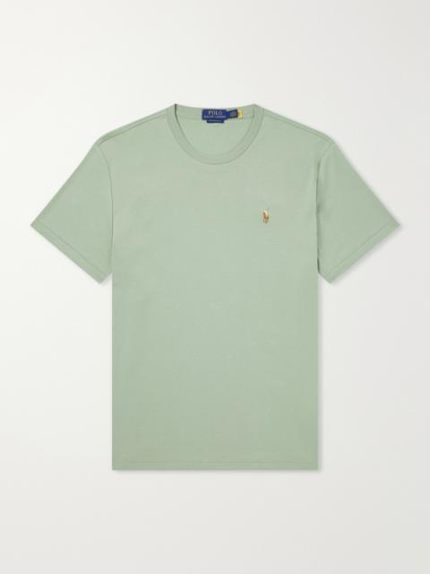 Polo Ralph Lauren Logo-Embroidered Cotton-Jersey T-Shirt