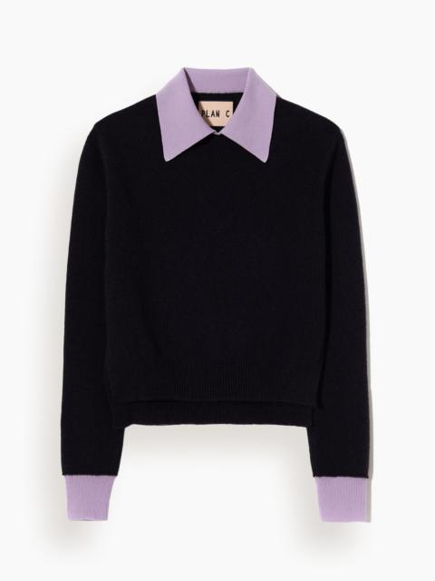 Plan C Sweater in Blue Lilac