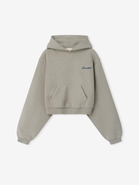 ESSENTIALS Womens Modern Cropped Hoodie