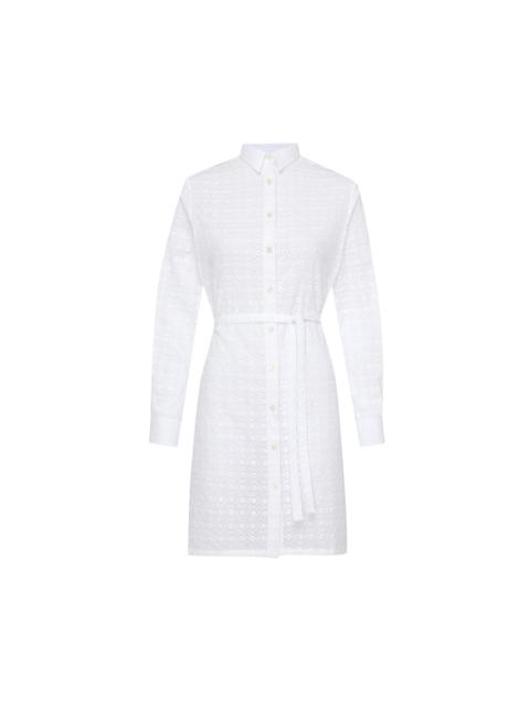 Vilebrequin Women Cotton Shirt Dress Broderie Anglaise