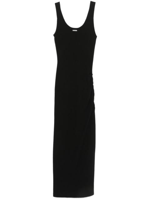 MICHAEL KORS ribbed knit midi dress