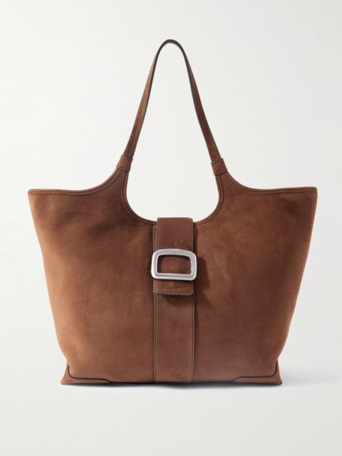 Roger Vivier Grand Vivier Suede Tote