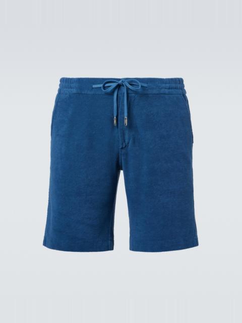 FEDELI Cotton terry shorts