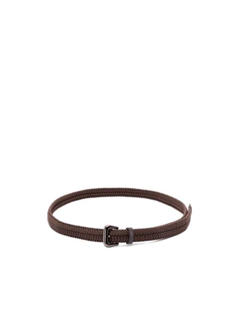 Brunello Cucinelli braided cotton belt