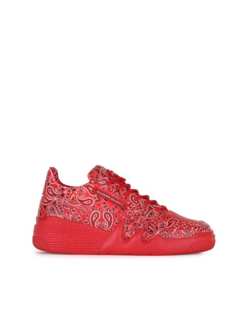 Talon bandana-print sneakers