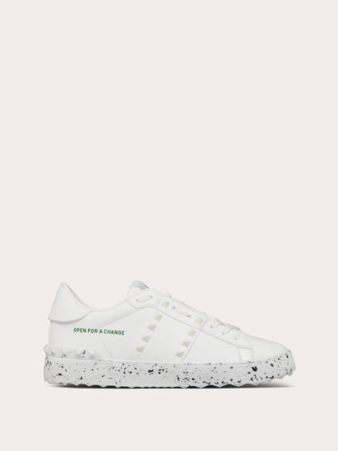 Valentino OPEN FOR A CHANGE SNEAKER IN BIO-BASED MATERIAL
