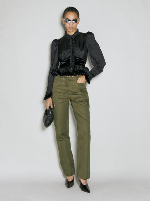 rabanne Twill Cargo Pants