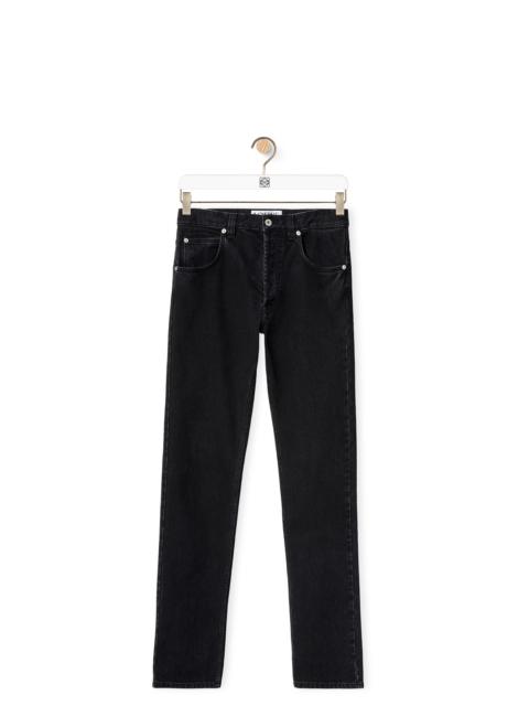 Loewe Slim leg jeans in cotton