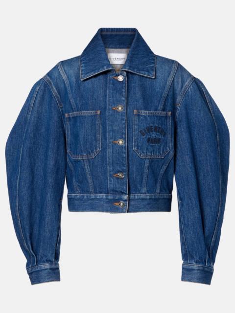 Givenchy Cropped denim jacket