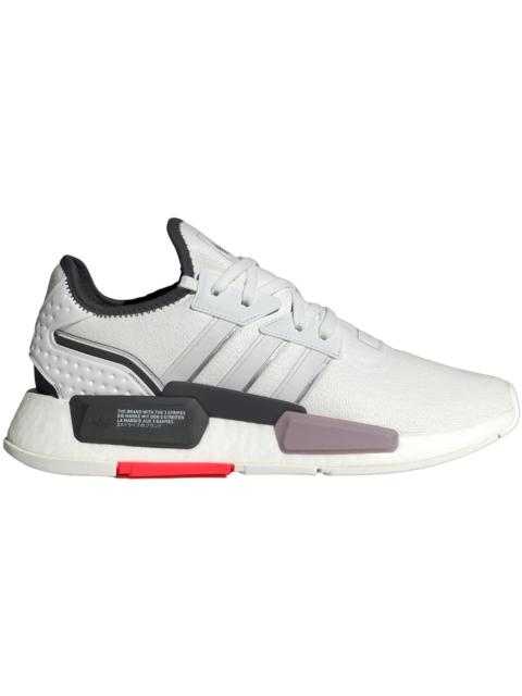 adidas NMD G1 Crystal White Grey Solar Red