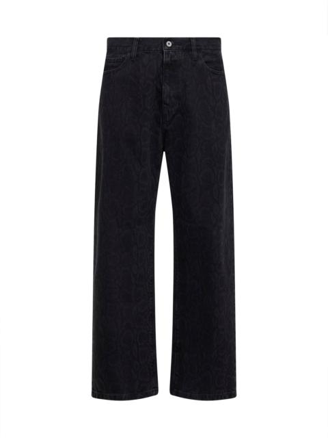 Carhartt Black printed denim Landon jeans