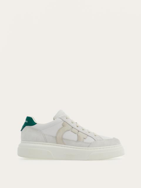 【FERRAGAMO】プラットフォーム スニーカー FERRAGAMO フェラガモ スニーカー GANCINI SNEAKER 大きいサイズ