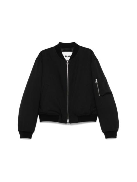 Jil Sander padded bomber jacket