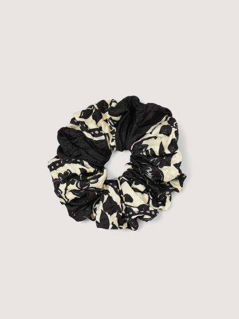 Sandro FLORAL SCRUNCHIE