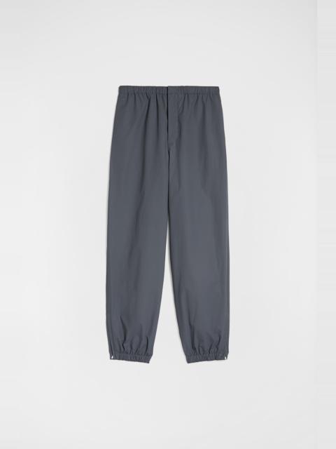 Jil Sander Cotton Malfilé Trousers
