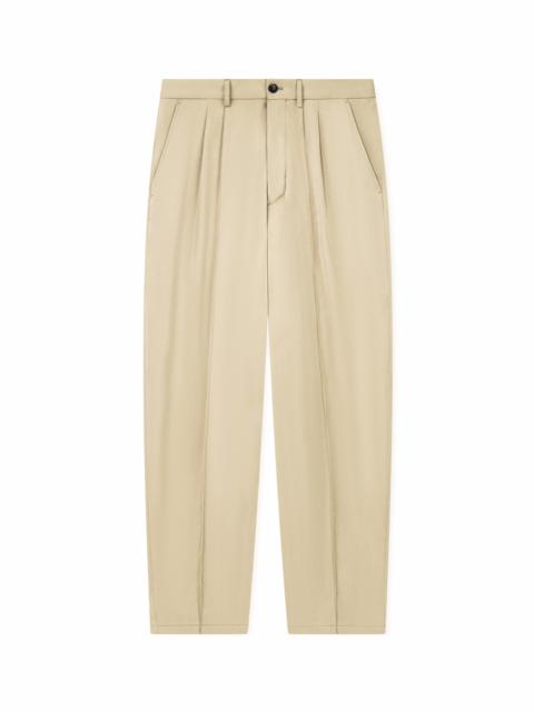 GIORGIO ARMANI TROUSER REGULAR FIT WASHED LYOCELL POPLIN