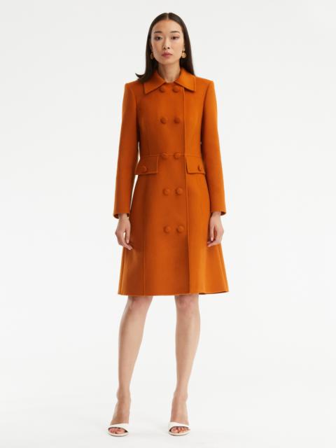 Oscar de la Renta DOUBLE BREASTED PEACOAT