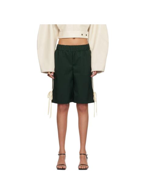 FIDAN NOVRUZOVA Green Giada Shorts
