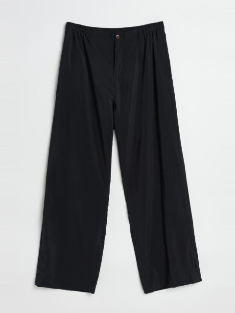 Our Legacy Luft Trousers Black Liquid Viscose