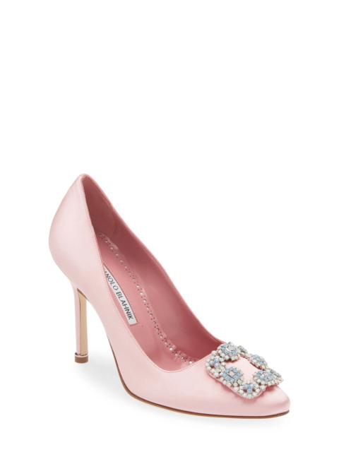 Hangisi Embellished Buckle Pump