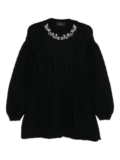 Simone Rocha embellished sweater