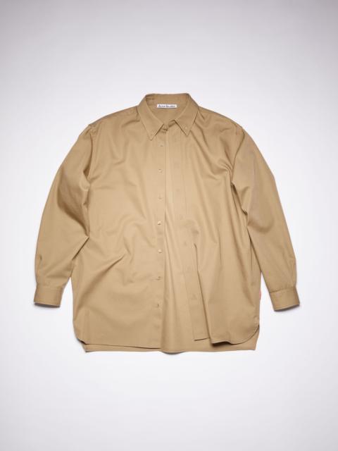 Acne Studios Long sleeve shirt - Sand beige