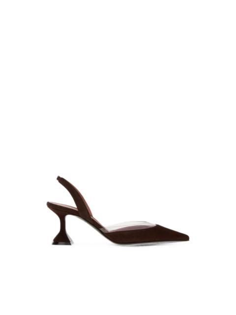Amina Muaddi Lara slingback pumps