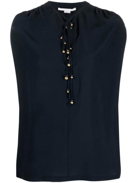 Stella McCartney buttoned silk blouse
