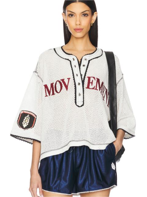 FREE PEOPLE x FP Movement Camp Out Tee