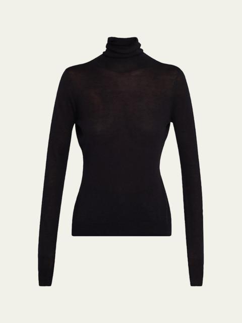 FRAME Slim Wool Turtleneck