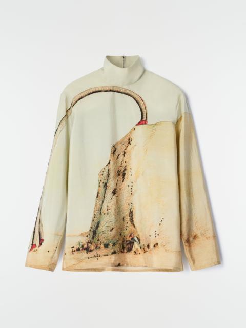 Lemaire SALTO MORTALE TOP IN SALTO MORTALE DRY SILK