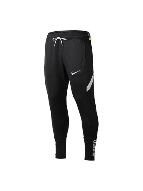 Nike F.C. Cuffed Knit Dri-FIT Casual Sports Lacing Soccer/Football Long Pants Black CK5580-010