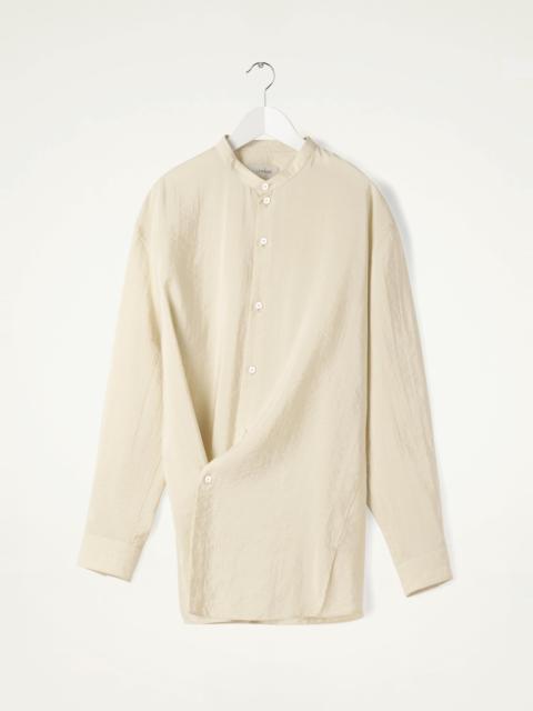 Lemaire STAND COLLAR TWISTED SHIRT
