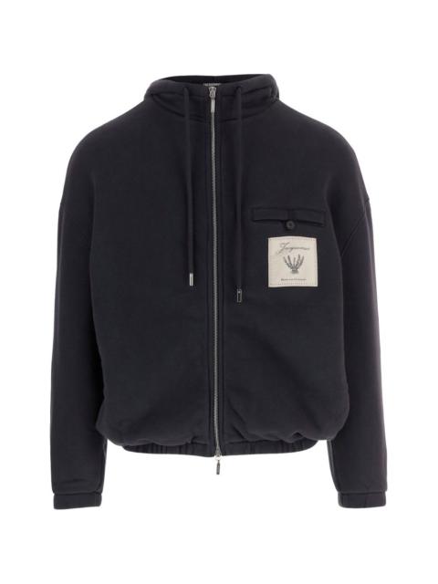 JACQUEMUS zip pocket hoodie