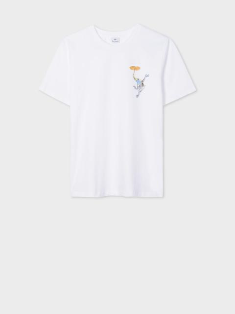 Paul Smith White 'Dancing Frog' T-Shirt