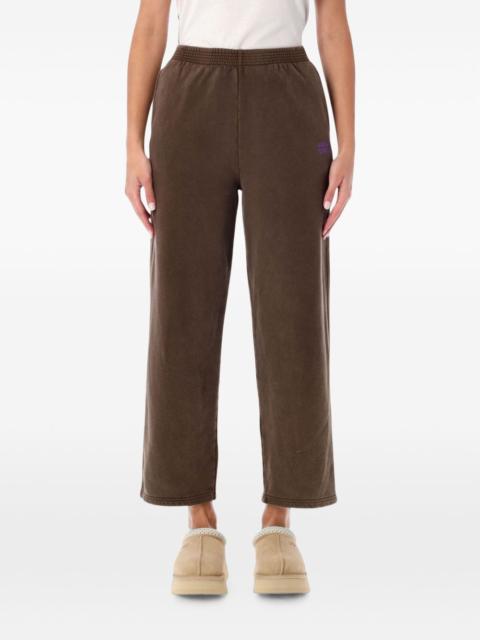 American Vintage Plizzy logo-print track pants
