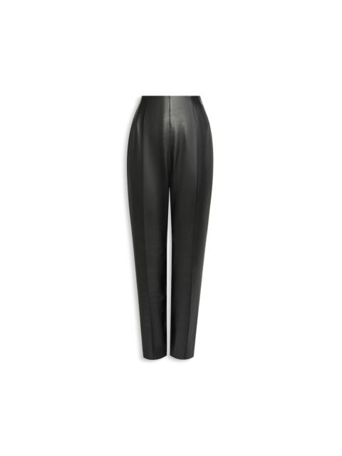Alaïa TAPERED LAMBSKIN PANTS