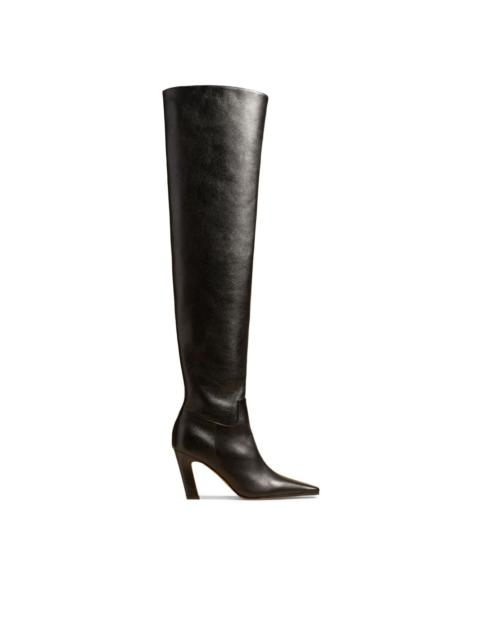 Marfa 85mm leather over-the-knee boots