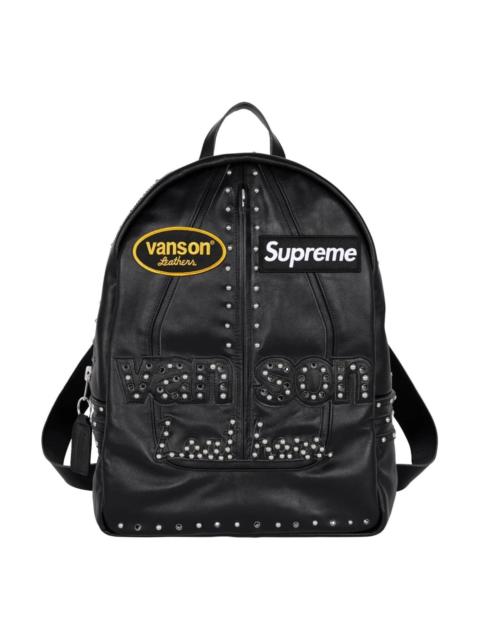 Supreme Supreme FW25 x Vanson Leathers x B.B. Simon Backpack 'Black' FW25B26-BLACK