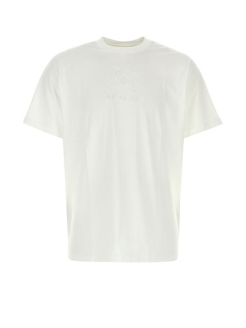 White cotton t-shirt