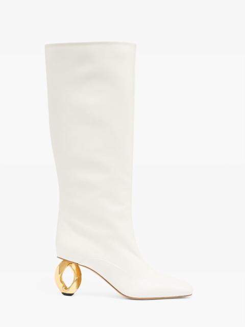 JW Anderson CHAIN HEEL HIGH BOOTS