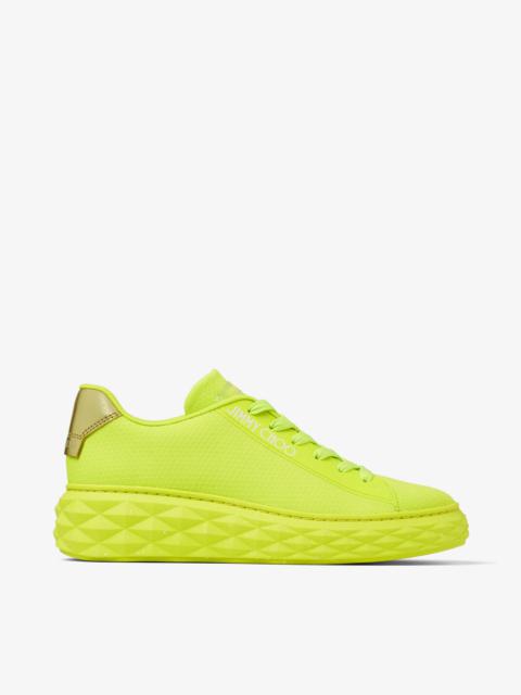 JIMMY CHOO Diamond Light Maxi/f
Apple Green Knit Low-Top Trainers with Platform Sole