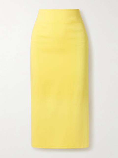 JACQUEMUS Sablier Draped Crepe-jersey Midi Skirt