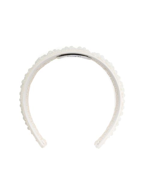 Erdem bead-embellished hair band
