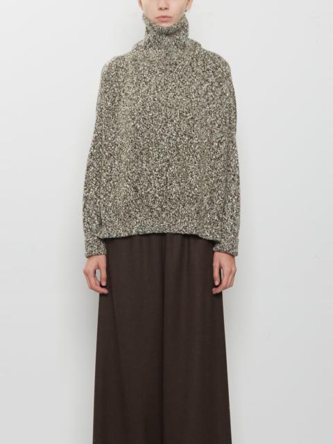 DUŠAN Cashmere Burleigh Iconic T-Neck Sweater