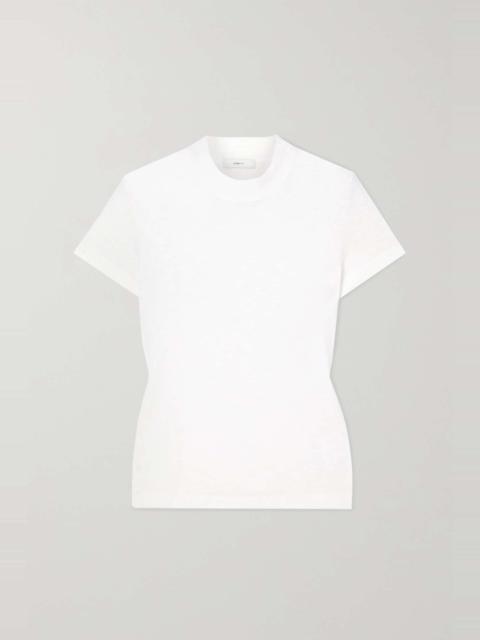Vince Cotton and modal-blend jersey T-shirt
